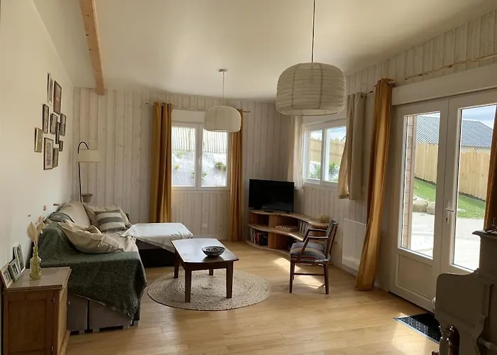 Ferienhaus Charmante En Pierres Et Bois