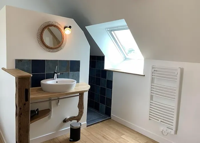 Charmante En Pierres Et Bois Ferienhaus Sartilly-Baie-Bocage